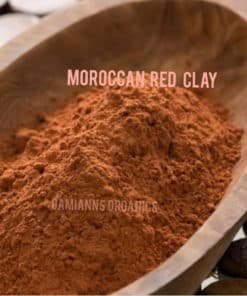 MOROCCAN RED CLAY POWDER.