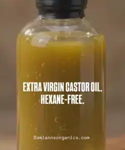 HEXANE-FREE COLD PRESSED BROWN CASTOR OIL (EXTRA VIRGIN)