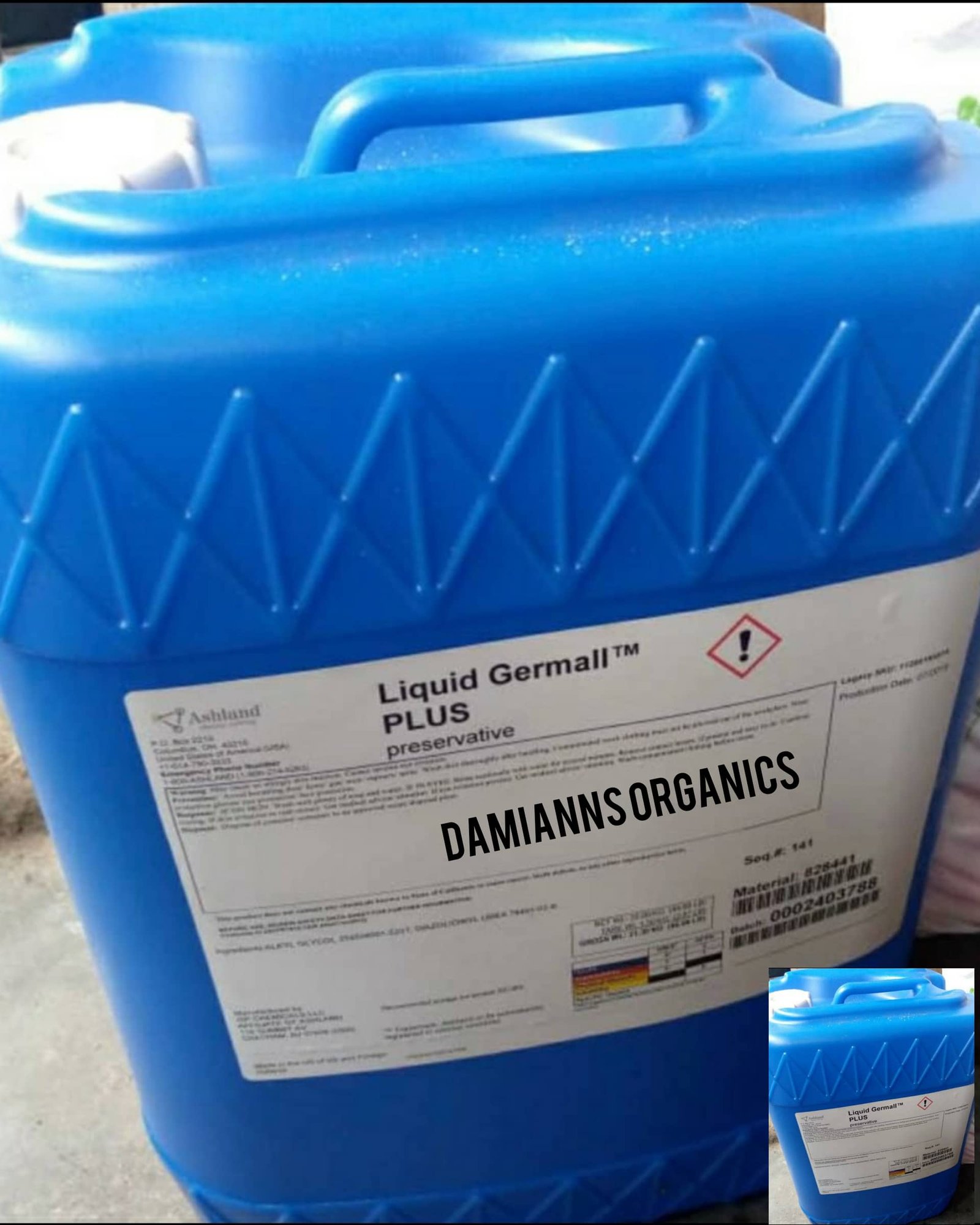 Liquid germall plus preservative