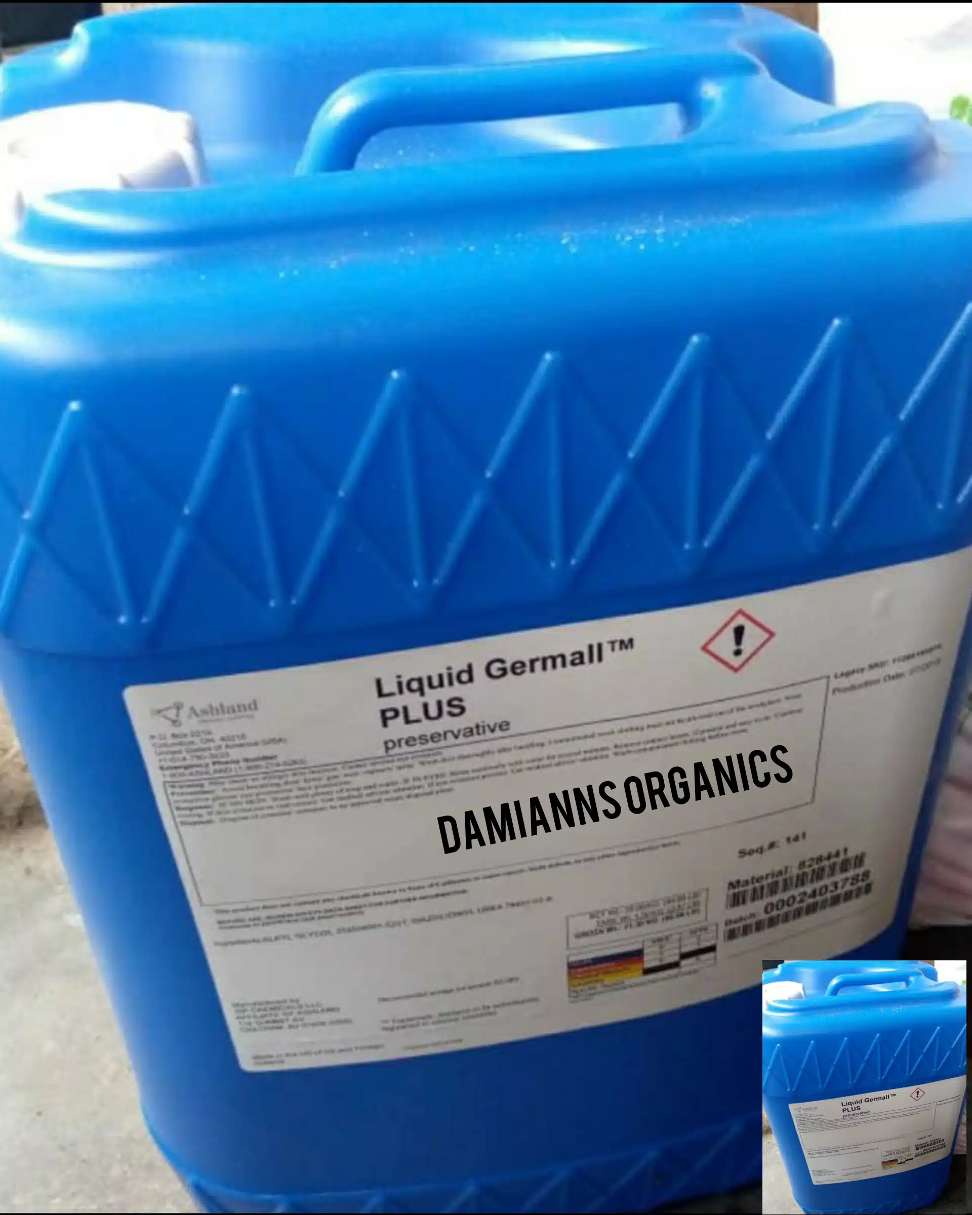 Liquid germall plus preservative