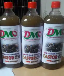 HEXANE-FREE COLD PRESSED BROWN CASTOR OIL (UNREFINED)