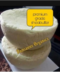 UNREFINED SHEA BUTTER.